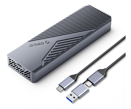 Obudowa do dysku Orico M.2 NVME USB-C 3.2 20Gb/s - szara